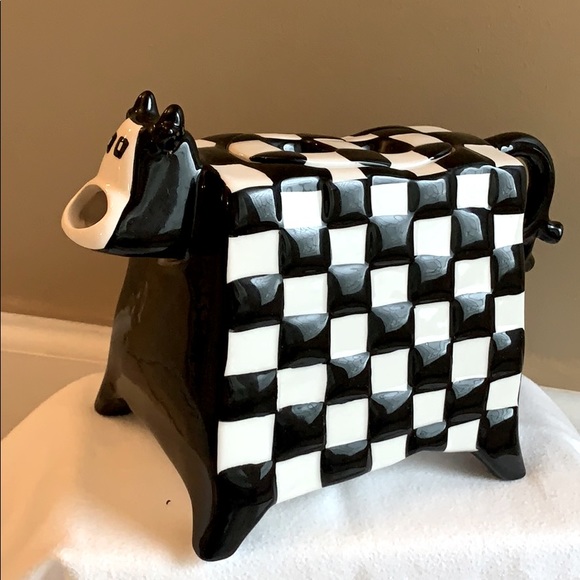 unique produx inc Other - NEW Unique Produx inc COW TEAPOT black white